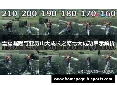 雷霆崛起与亚历山大成长之路七大成功启示解析